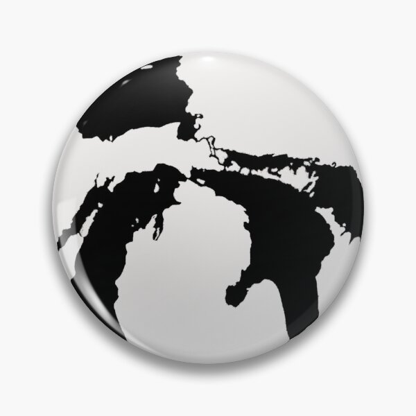 Item preview, Great Lakes Map (Ver. 1) designed and sold by TigerGrimm11.