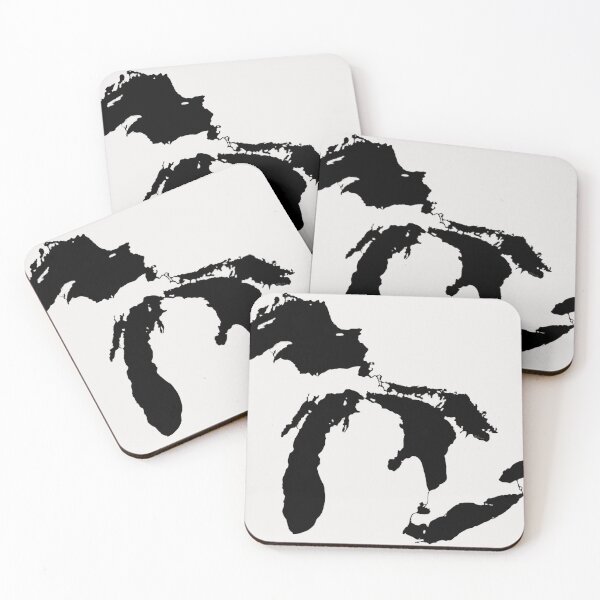 Item preview, Great Lakes Map (Ver. 1) designed and sold by TigerGrimm11.