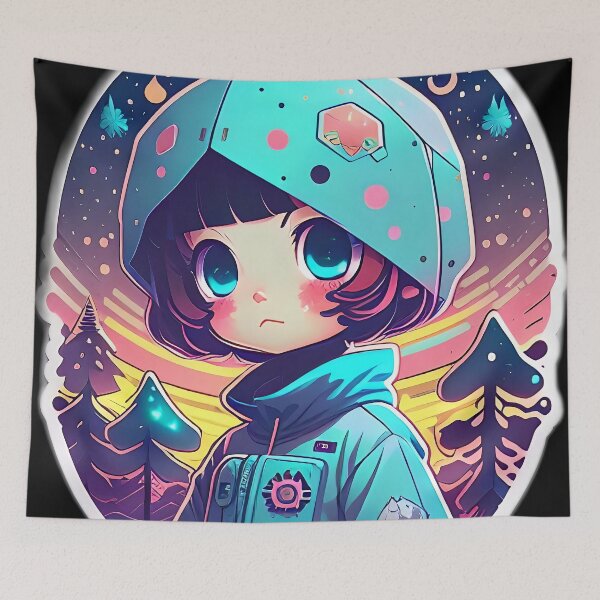 Item preview, Helmeted Heroine designed and sold by ECuteDesigns.