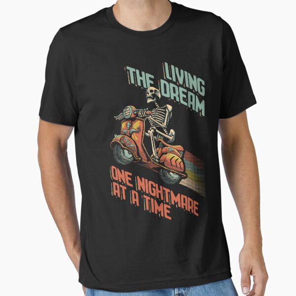 Item preview, Living the Dream, One nightmare at a time. designed and sold by RafaelLima7.