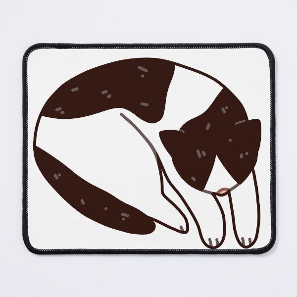 Item preview, marius the cat - curled up designed and sold by lavenderlumen.