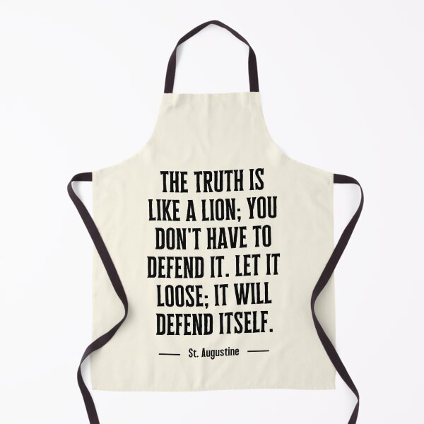 Item preview, The Truth Is Like A Lion | Famous Quotes designed and sold by QuotesAreFun.