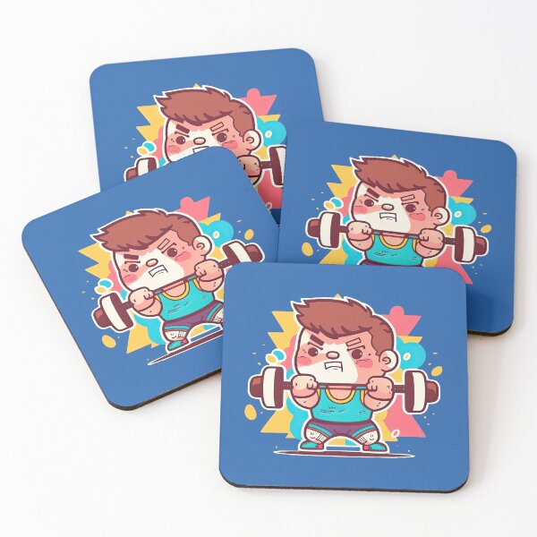 Item preview, Mighty Gym Dad Weightlifting Warrior designed and sold by ultra-cute.