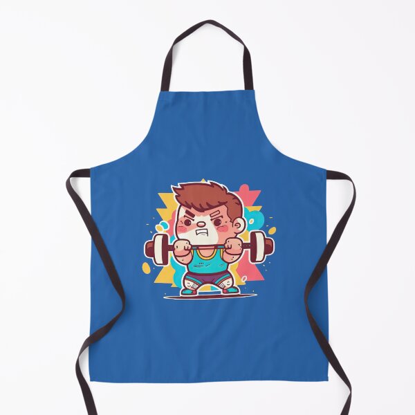 Item preview, Mighty Gym Dad Weightlifting Warrior designed and sold by ultra-cute.