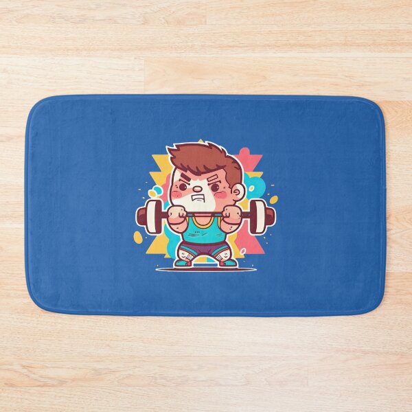 Item preview, Mighty Gym Dad Weightlifting Warrior designed and sold by ultra-cute.