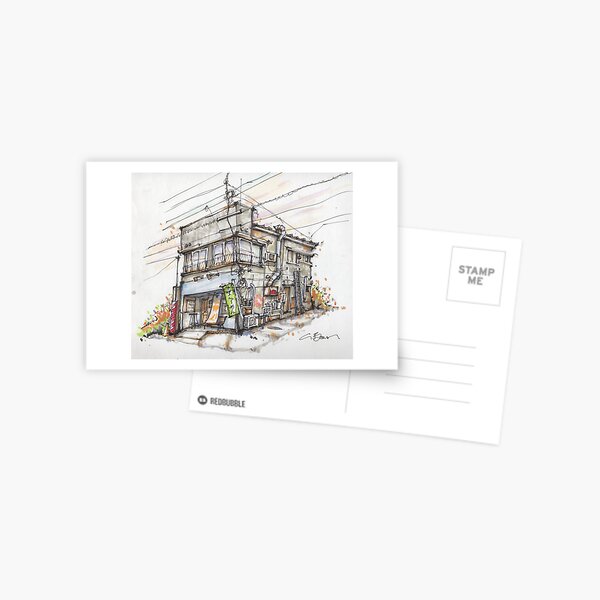 Item preview, Urban Street Scene, Japan designed and sold by Gregg Brown.