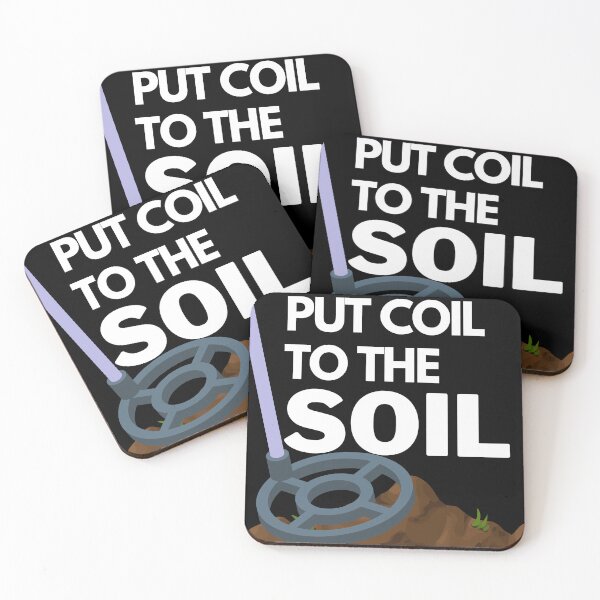 Item preview, MerchHaus - Put Coil To The Soil - Treasure Hunting Design - Metal Detecting - Coin Collecting - Dirt Fishing designed and sold by MerchHaus.