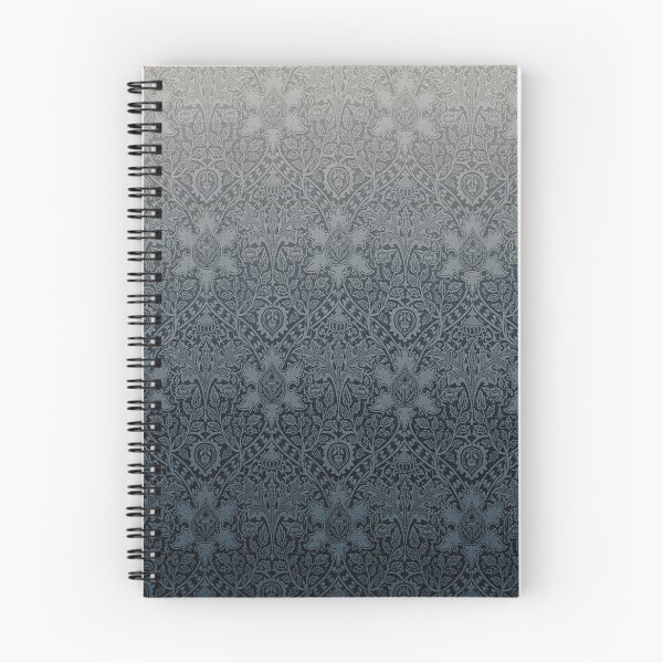 Item preview, Gray Black Ombre Vintage Style Floral designed and sold by bizbostudio.