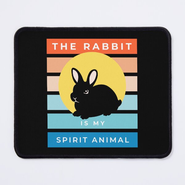 Item preview, The rabbit is my spirit animal designed and sold by Tanya Mihe.