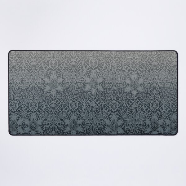 Item preview, Gray Black Ombre Vintage Style Floral designed and sold by bizbostudio.