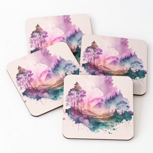 Item preview, Relaxing Watercolor #41 designed and sold by Avocado Design Studio.