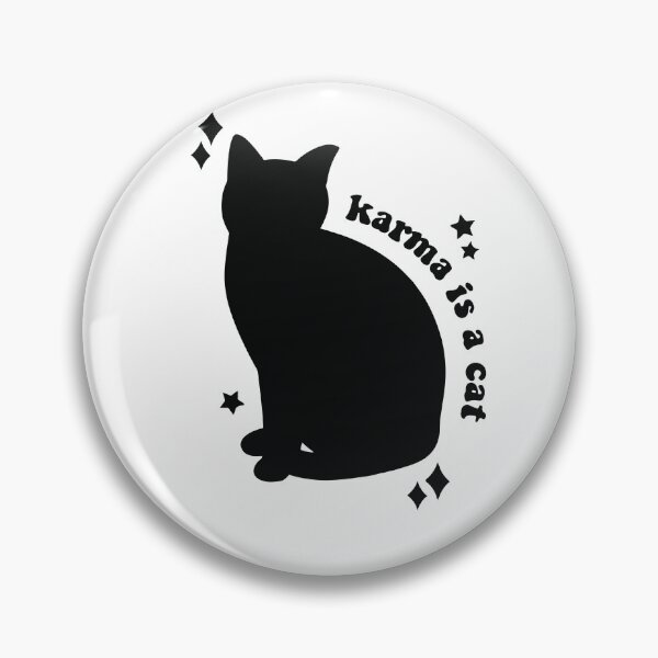 Item preview, Karma is a Cat designed and sold by sadproseswiftie.