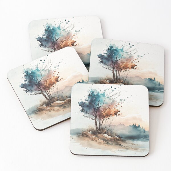 Item preview, Relaxing Watercolor #42 designed and sold by Avocado Design Studio.