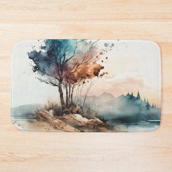 Item preview, Relaxing Watercolor #42 designed and sold by Avocado Design Studio.