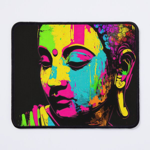 Item preview, Buddha as Street Art with Highlight Colors designed and sold by ThatsTheStyle.