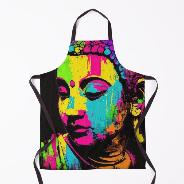 Item preview, Buddha as Street Art with Highlight Colors designed and sold by ThatsTheStyle.
