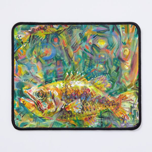 Item preview, Abstracted Largemouth Bass #2 designed and sold by rowdE-art.