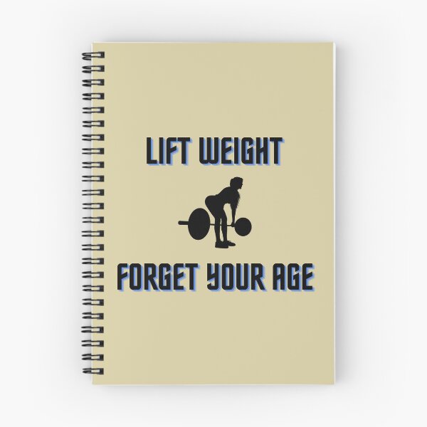 Item preview, Lift Weight, Forget Your Age designed and sold by LadyHustle.