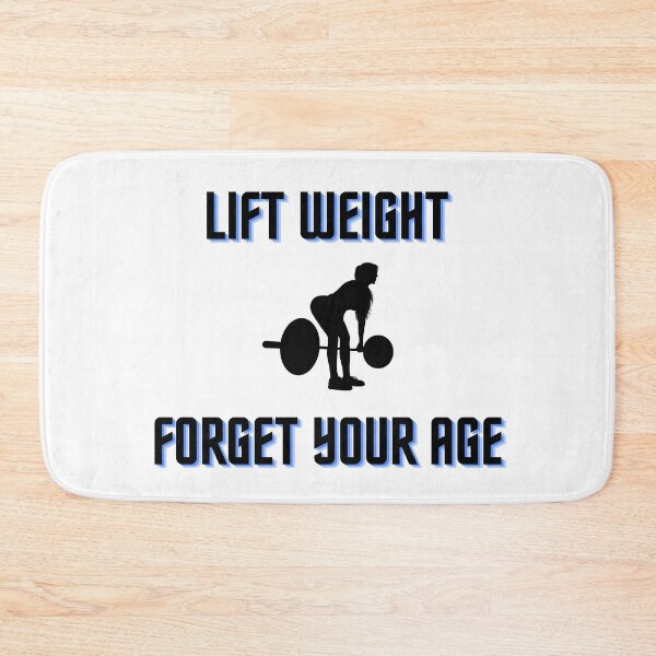 Item preview, Lift Weight, Forget Your Age designed and sold by LadyHustle.