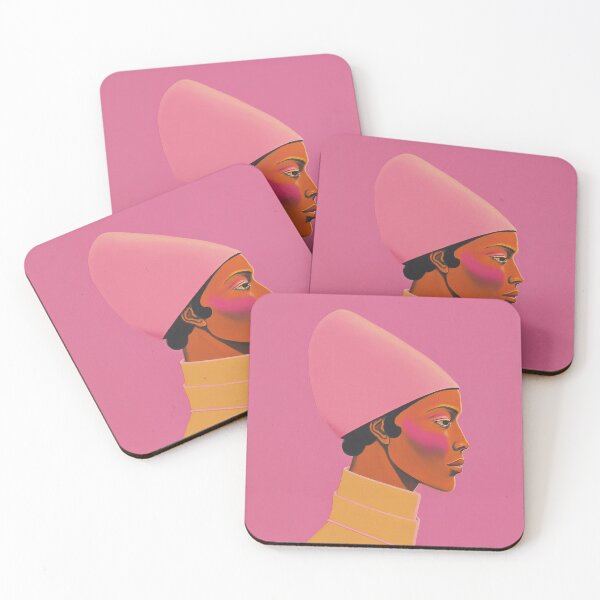 Item preview, The Future is Female Art Vintage Poster Pink Pastel Retro designed and sold by PinkNomad.