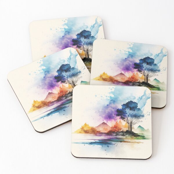 Item preview, Relaxing Watercolor #45 designed and sold by Avocado Design Studio.