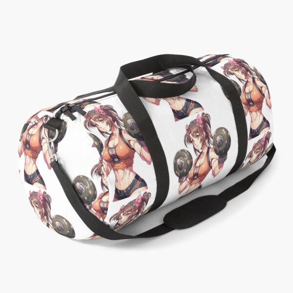 Item preview, Woman lifting dumbbells designed and sold by artwaves.