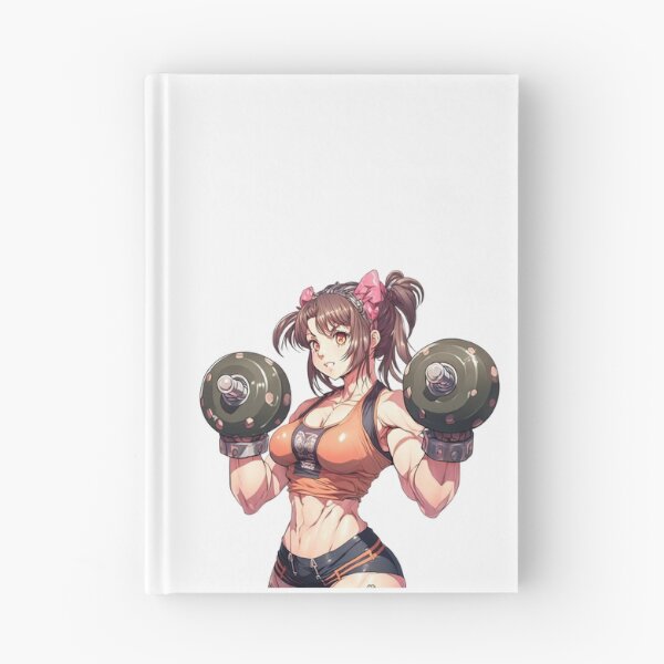 Item preview, Woman lifting dumbbells designed and sold by artwaves.