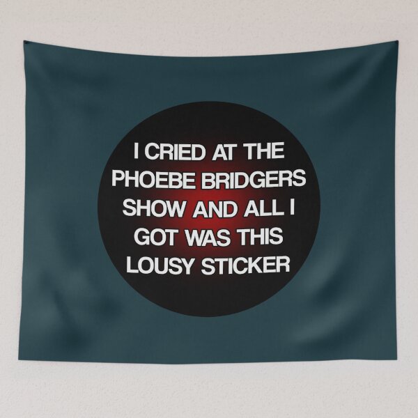 Item preview, cried at the show  phoebe bridgers37 designed and sold by Taki93h.