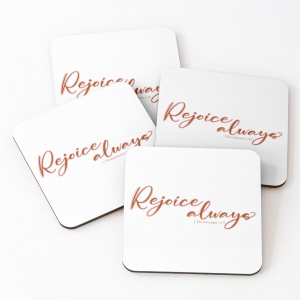 Item preview, Rejoice Always designed and sold by KatDrawsIt.