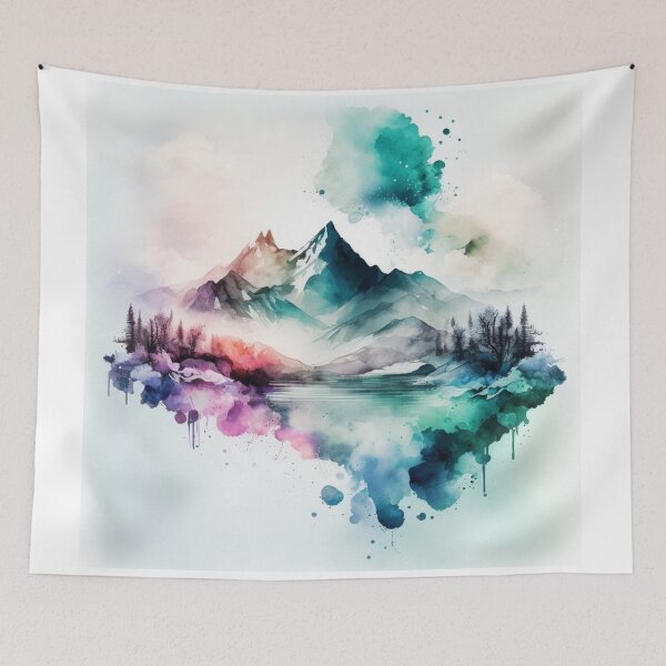 Item preview, Relaxing Watercolor #46 designed and sold by Avocado Design Studio.