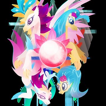 Princess Skystar and Queen Novo