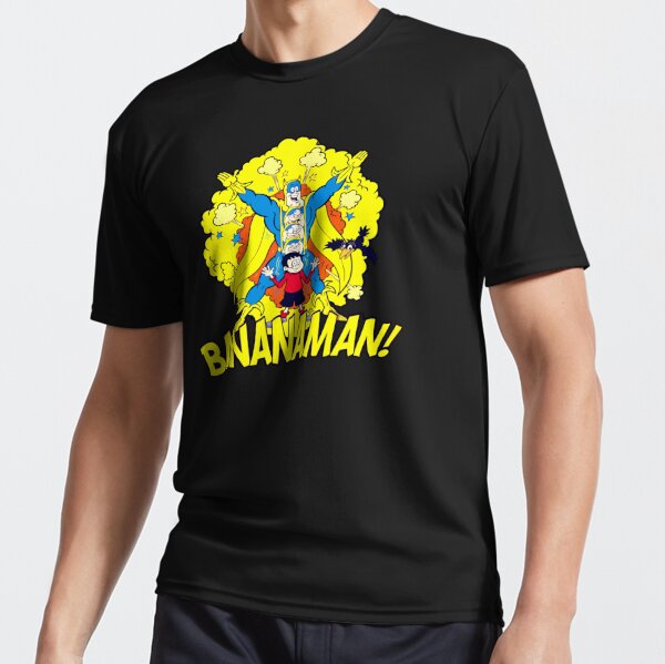 Bananaman Classic Cartoon Essential T-Shirt.png