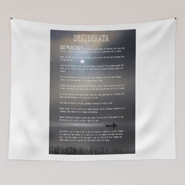 Item preview, DESIDERATA Fisherman designed and sold by Daniel Hagerman.