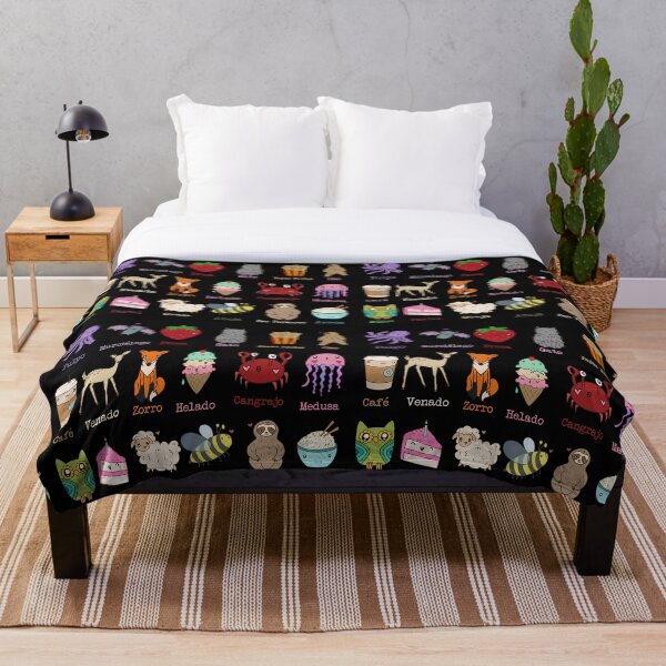 Item preview, Spanish Animals and Foods Español designed and sold by foxandbeans.