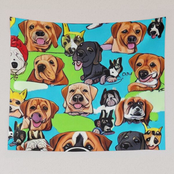Item preview, Dog Prints / Illustrations designed and sold by KawaiiGlobal.