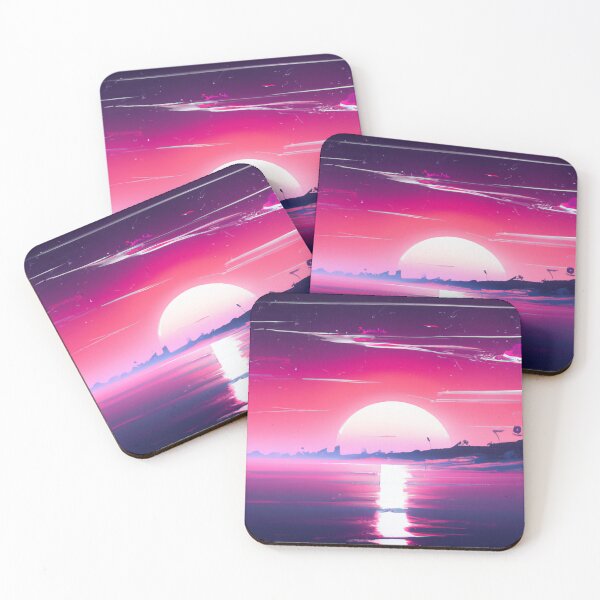 Item preview, Synthwave Sunset designed and sold by Space Egg.