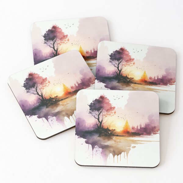 Item preview, Relaxing Watercolor #47 designed and sold by Avocado Design Studio.