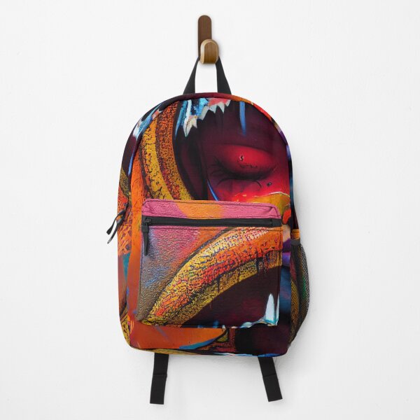 Item preview, a painting of a woman's face with colorful paint on it designed and sold by DesignAtYO.