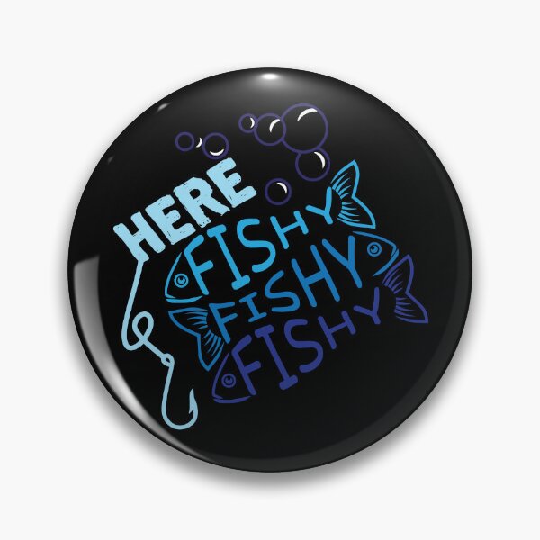 Item preview, Here Fishy Fishy Fishy Men's Fishing Here Fishy Fishy Fishy Gear designed and sold by DynamicDesign.