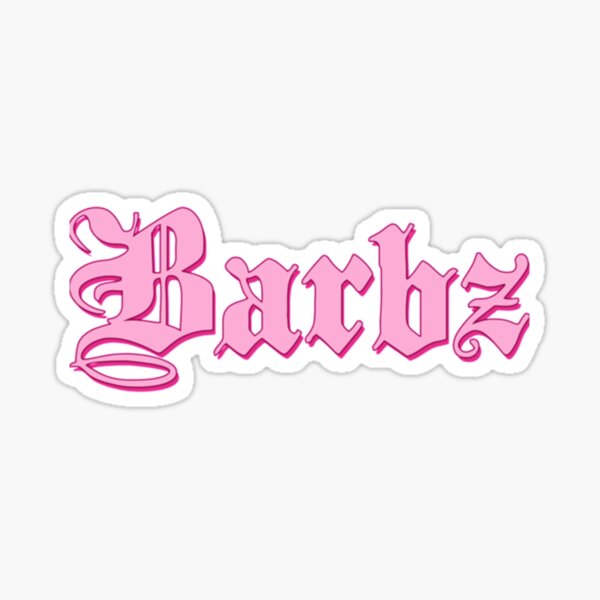 Barbz 123 Sticker For Sale By Blakehilpert Redbubble