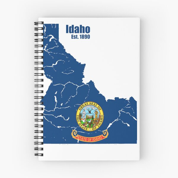 Item preview, Idaho Map designed and sold by BagTown Clans.