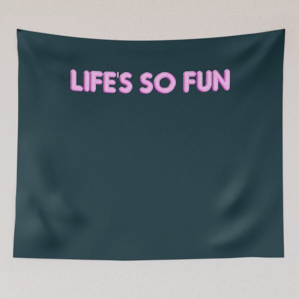 Item preview, lifes so fun  Silk Chiffon MUNA feat Phoebe Bridgers balloon70 designed and sold by Taki93h.
