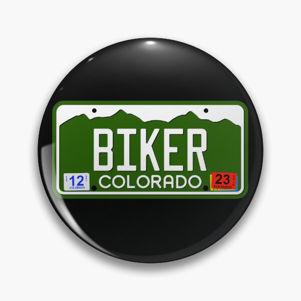 Artikelvorschau, Colorado Nummernschild - RADFAHRER entworfen und verkauft von RonTo.