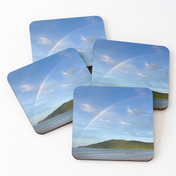 Item preview, Rainbow Over the Beach in Culebra, Puerto Rico designed and sold by TheJadeCat.