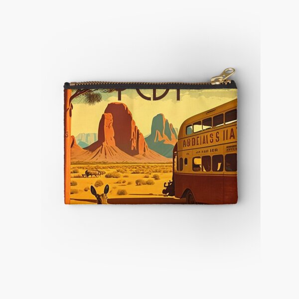 Item preview, Coober Pedy Australia Vintage Travel Art Poster designed and sold by OldTravelArt.