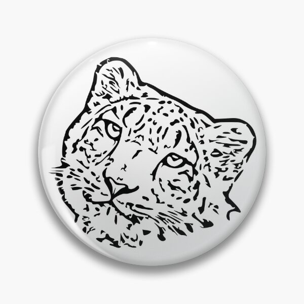 Item preview, Snow Leopard Artwork – Black Edition designed and sold by Typeglyphs.