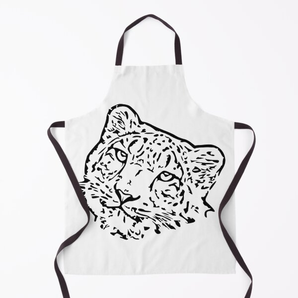 Item preview, Snow Leopard Artwork – Black Edition designed and sold by Typeglyphs.