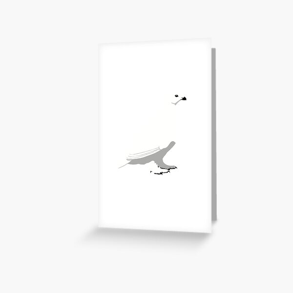 White-tailed Ptarmigan - winter Greeting Card