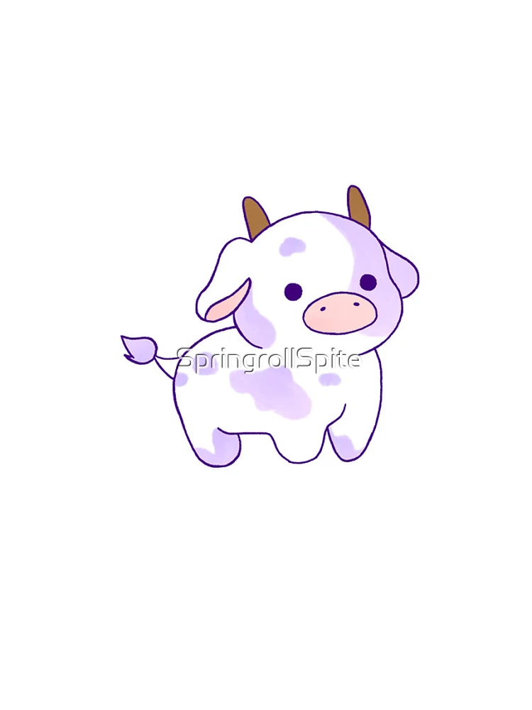 Thumbnail 4 of 4, iPhone Case, Purple Moo designed and sold by SpringrollSpite.