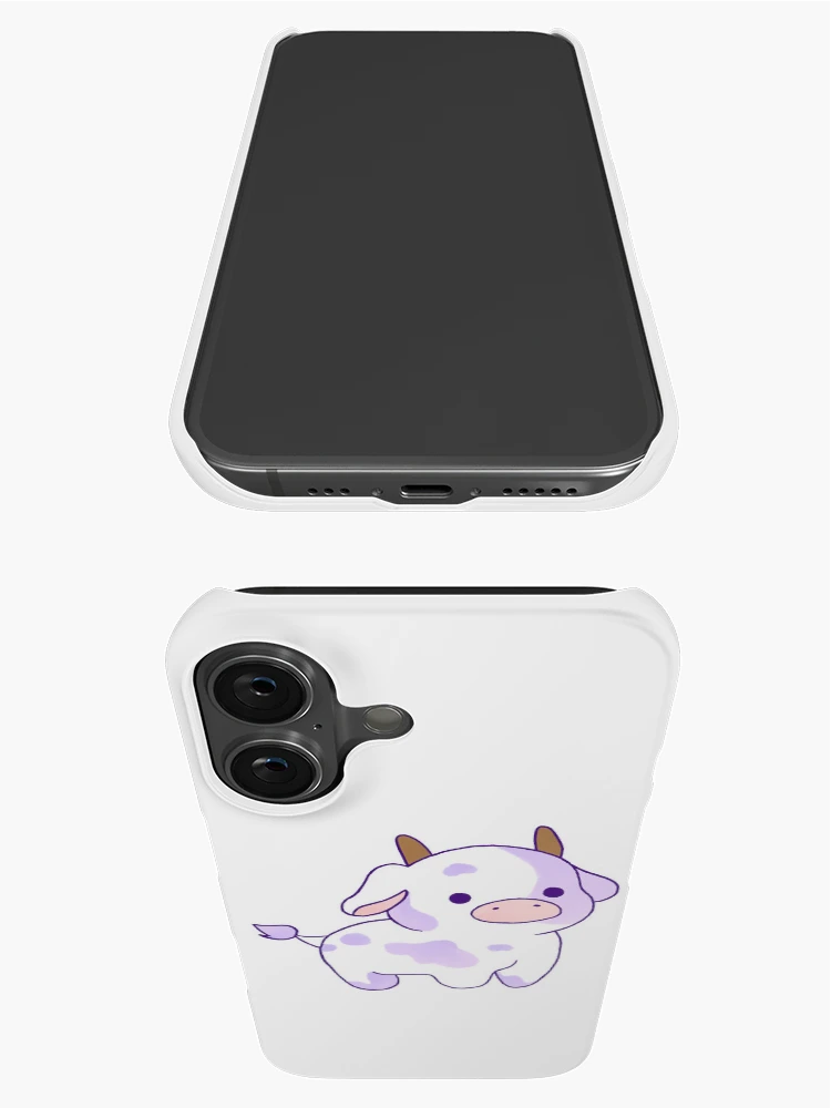 Thumbnail 3 of 4, iPhone Case, Purple Moo designed and sold by SpringrollSpite.